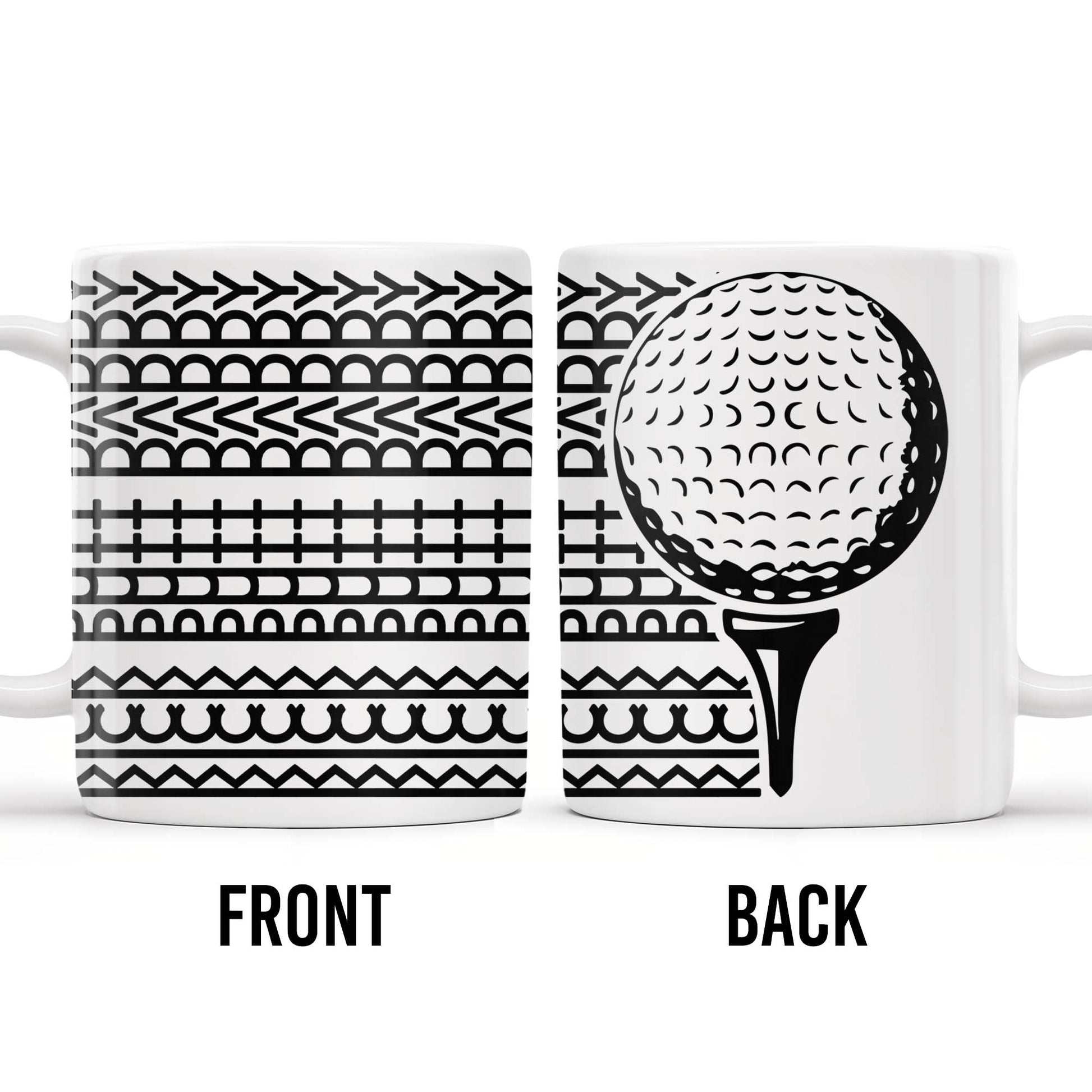 Putt Parry Birdie Golf Ball And Tee Design