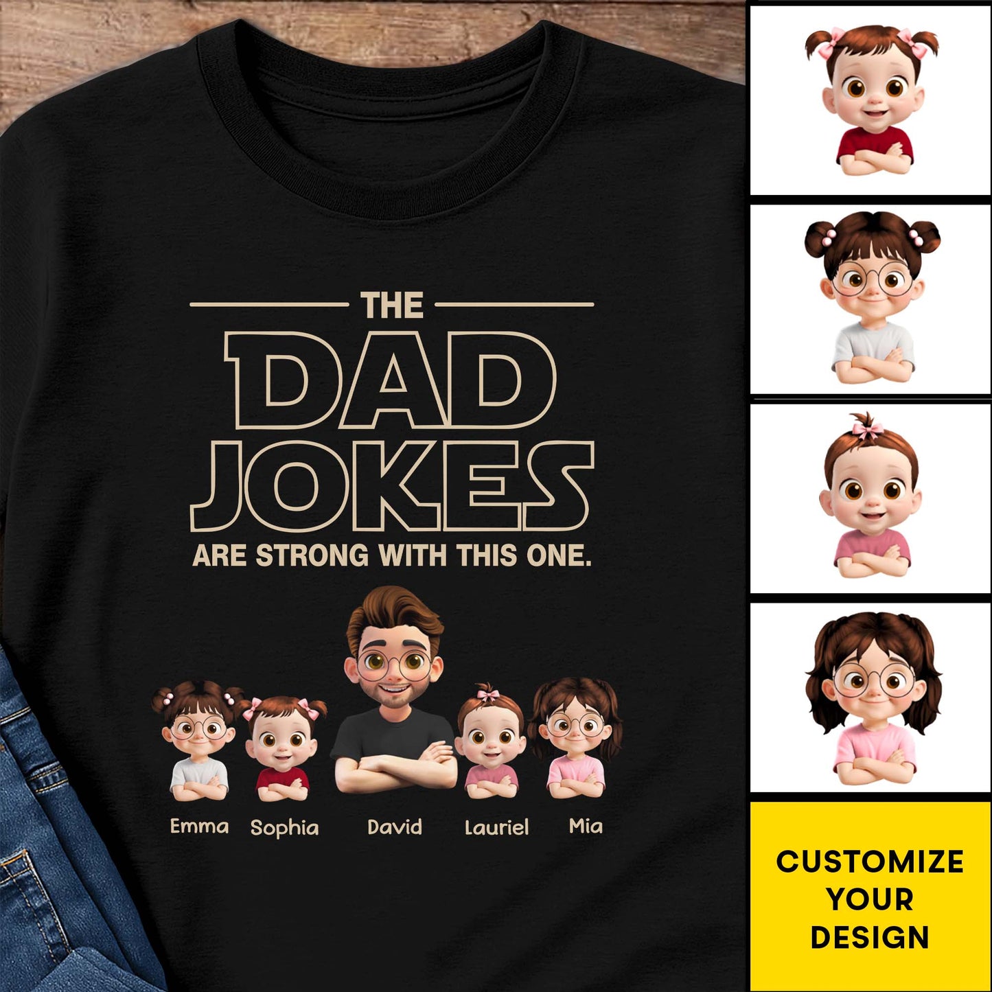 The Dad Jokes Are Strong With This One, Cartoon Family