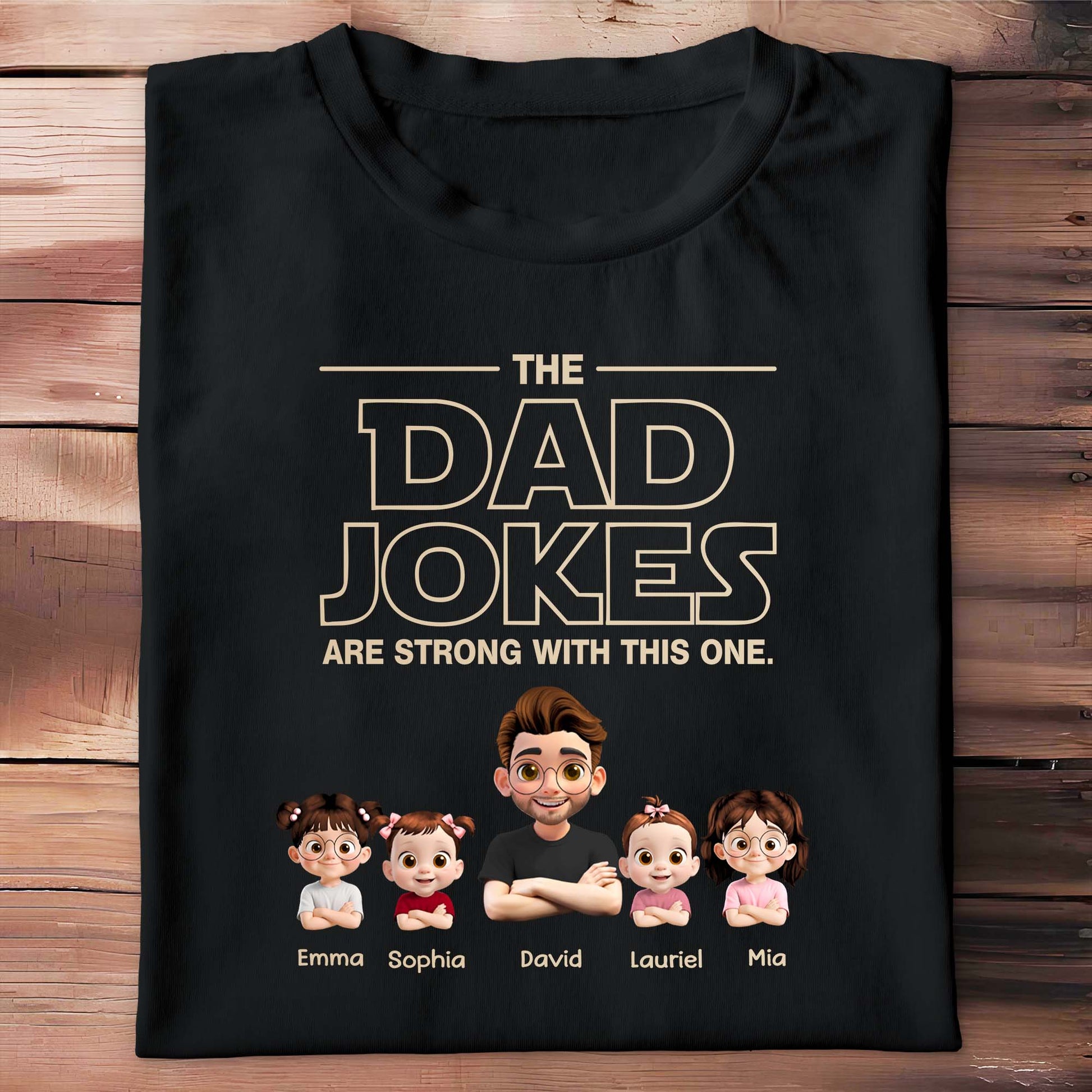 The Dad Jokes Are Strong With This One, Cartoon Family