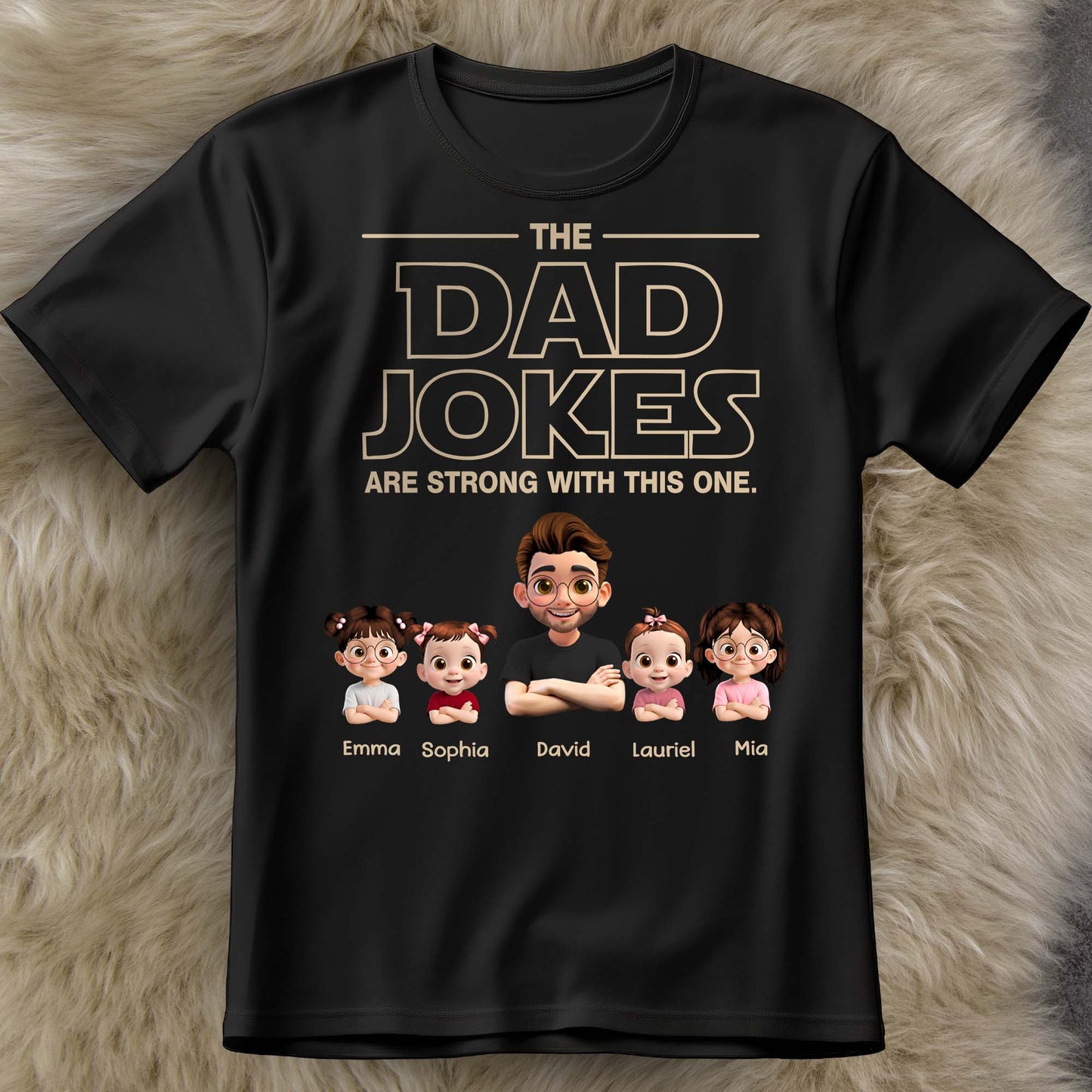 The Dad Jokes Are Strong With This One, Cartoon Family