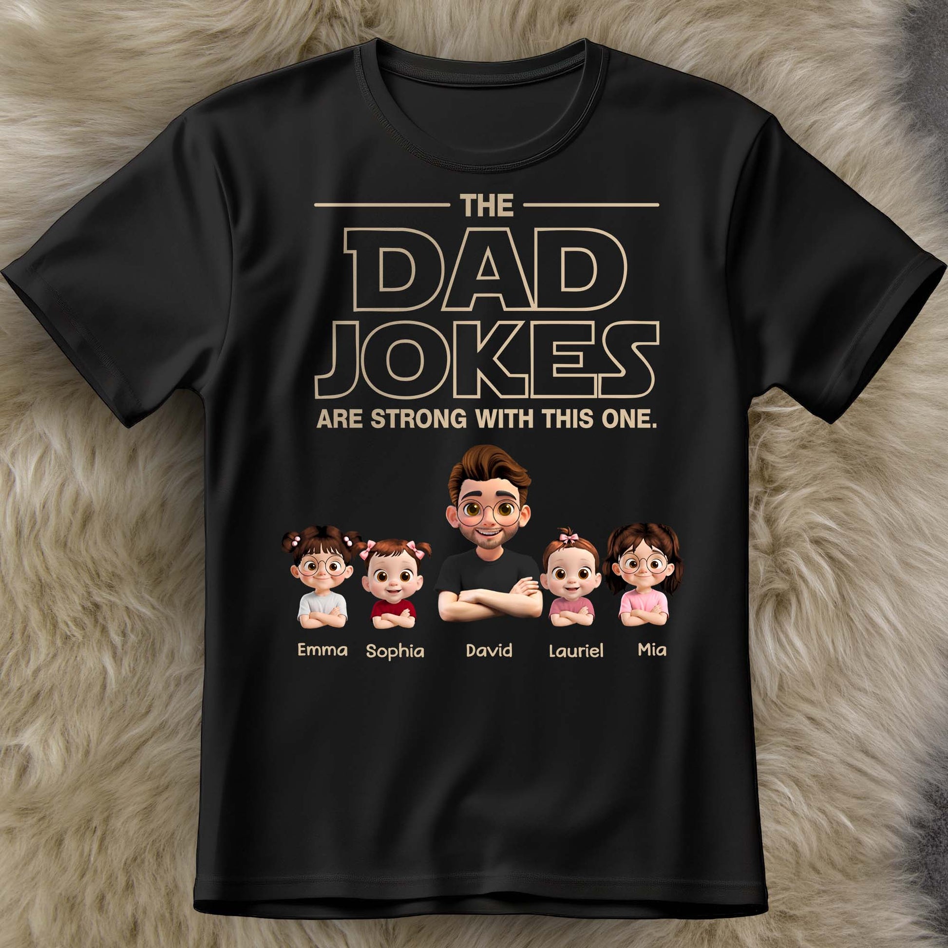 The Dad Jokes Are Strong With This One, Cartoon Family