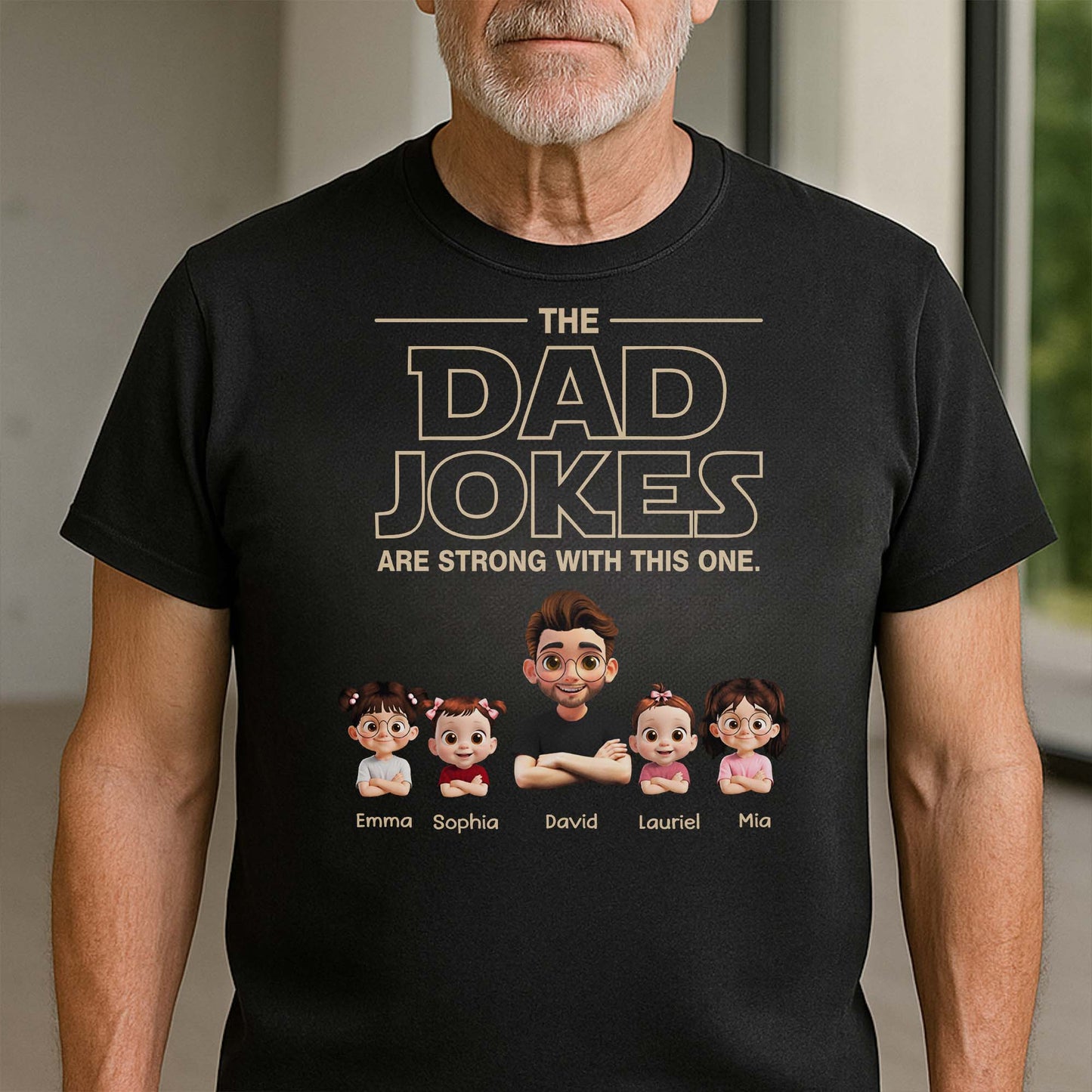 The Dad Jokes Are Strong With This One, Cartoon Family
