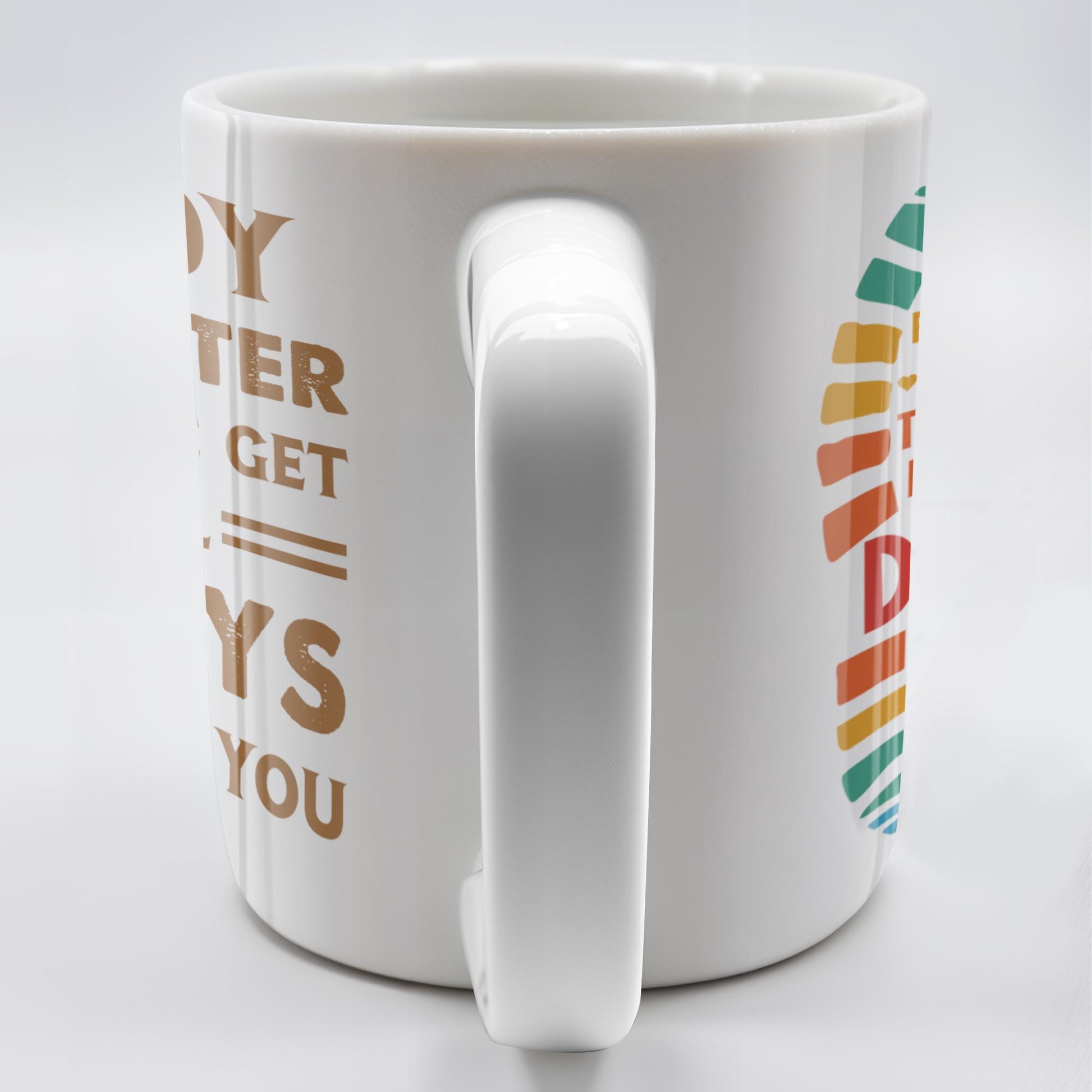 Daddy No Matter How Big We Get, Colorful Footprints