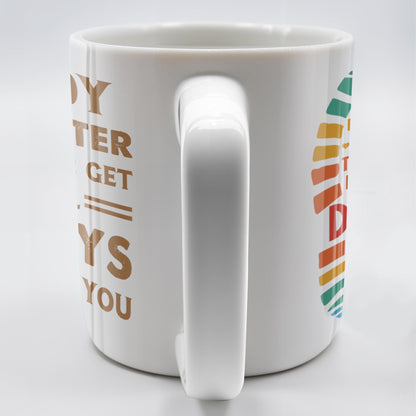 Daddy No Matter How Big We Get, Colorful Footprints