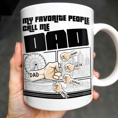 My Favorite People Call Me Dad, Cityscape Design