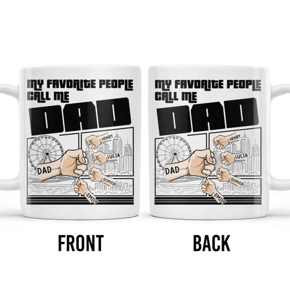 My Favorite People Call Me Dad, Cityscape Design