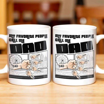 My Favorite People Call Me Dad, Cityscape Design