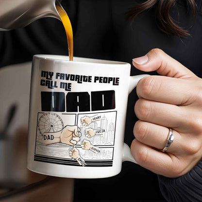 My Favorite People Call Me Dad, Cityscape Design