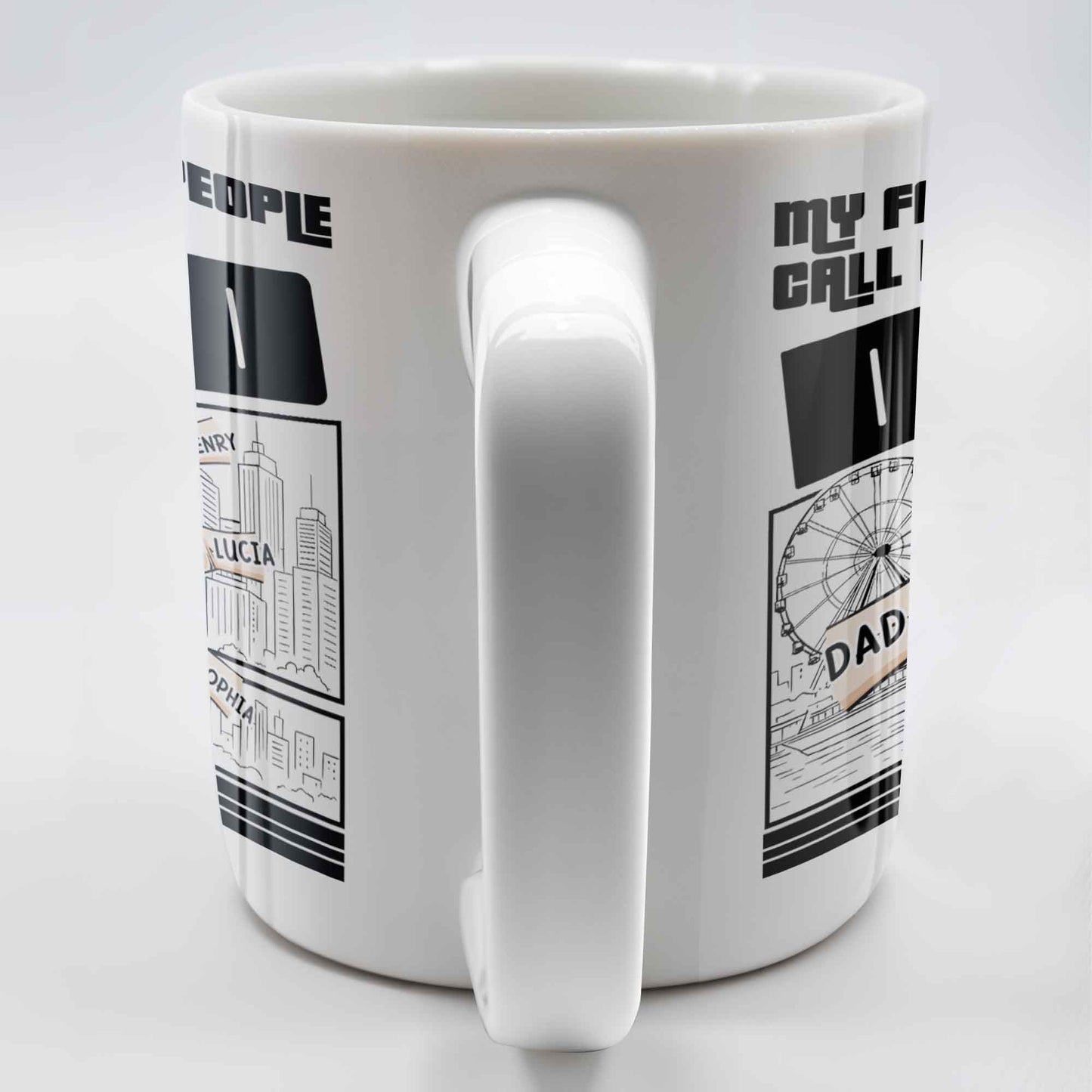 My Favorite People Call Me Dad, Cityscape Design