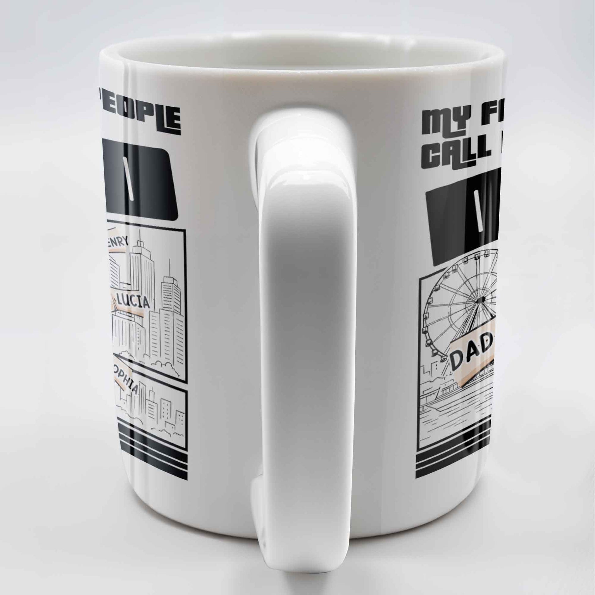 My Favorite People Call Me Dad, Cityscape Design