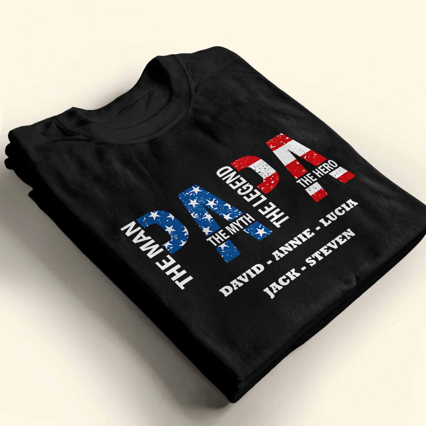 The Man The Myth The Legend The Hero With Stars And Stripes