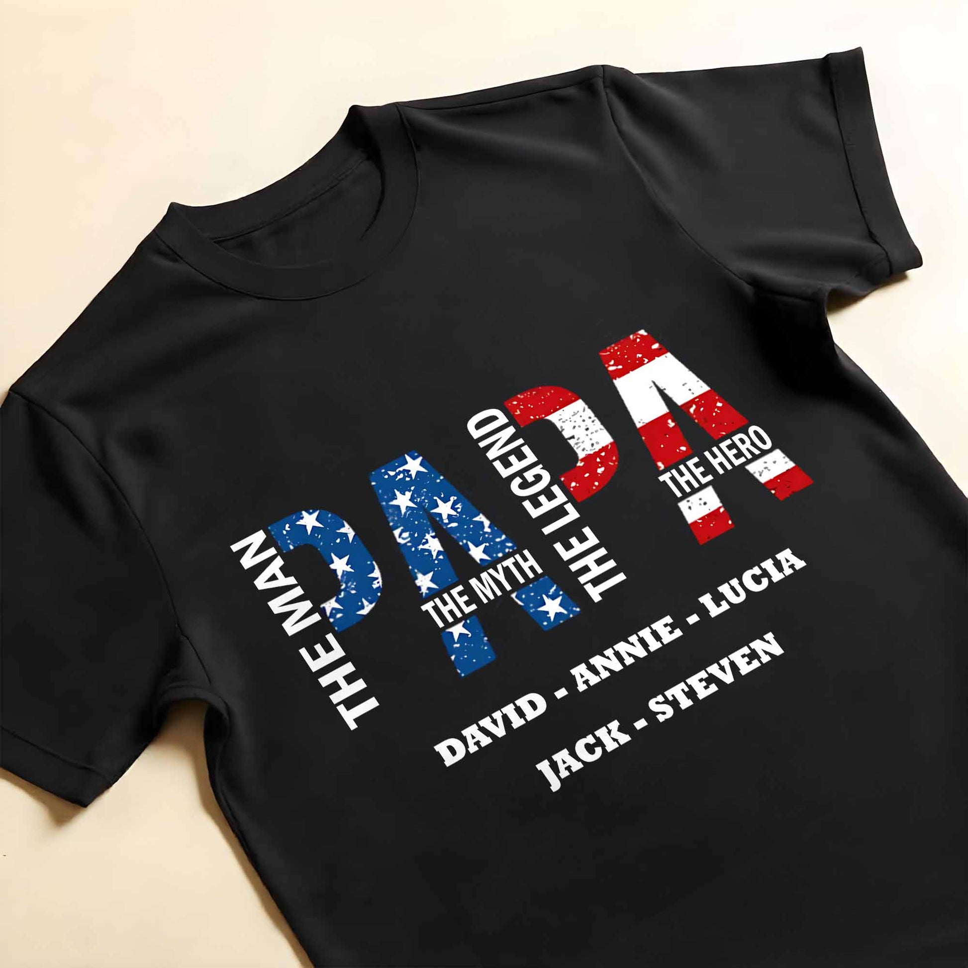 The Man The Myth The Legend The Hero With Stars And Stripes