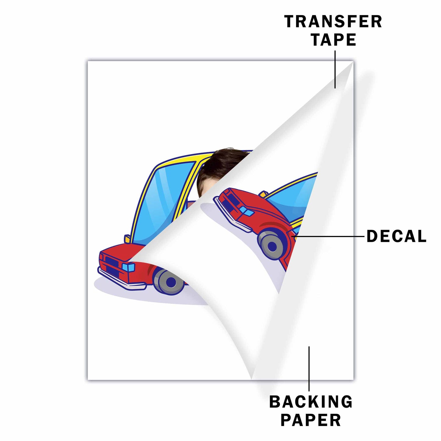 Drive Safe Daddy Car And Baby Decal