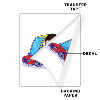 Drive Safe Daddy Car And Baby Decal