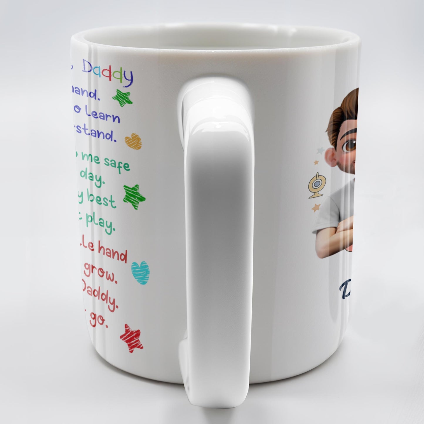 Walk Alongside Me, Daddy And Hold My Little Hand