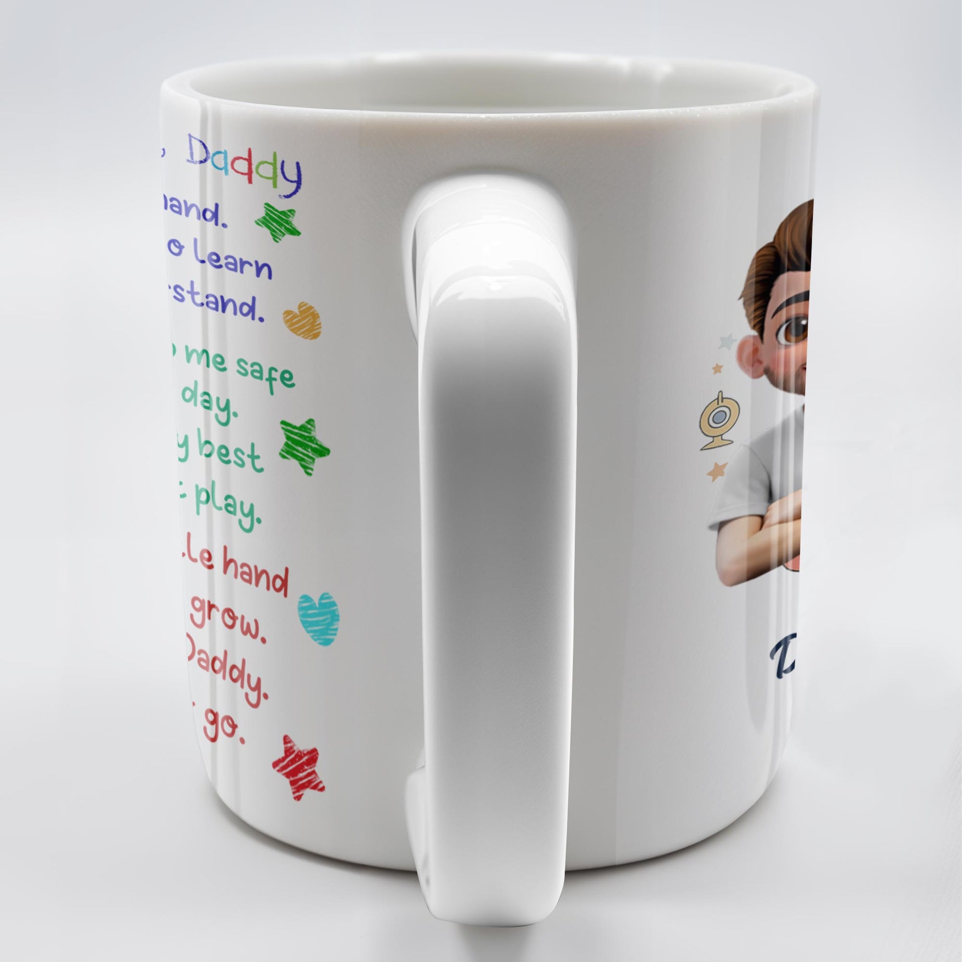 Walk Alongside Me, Daddy And Hold My Little Hand