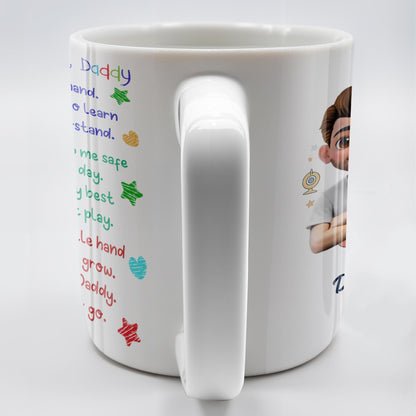 Walk Alongside Me, Daddy And Hold My Little Hand