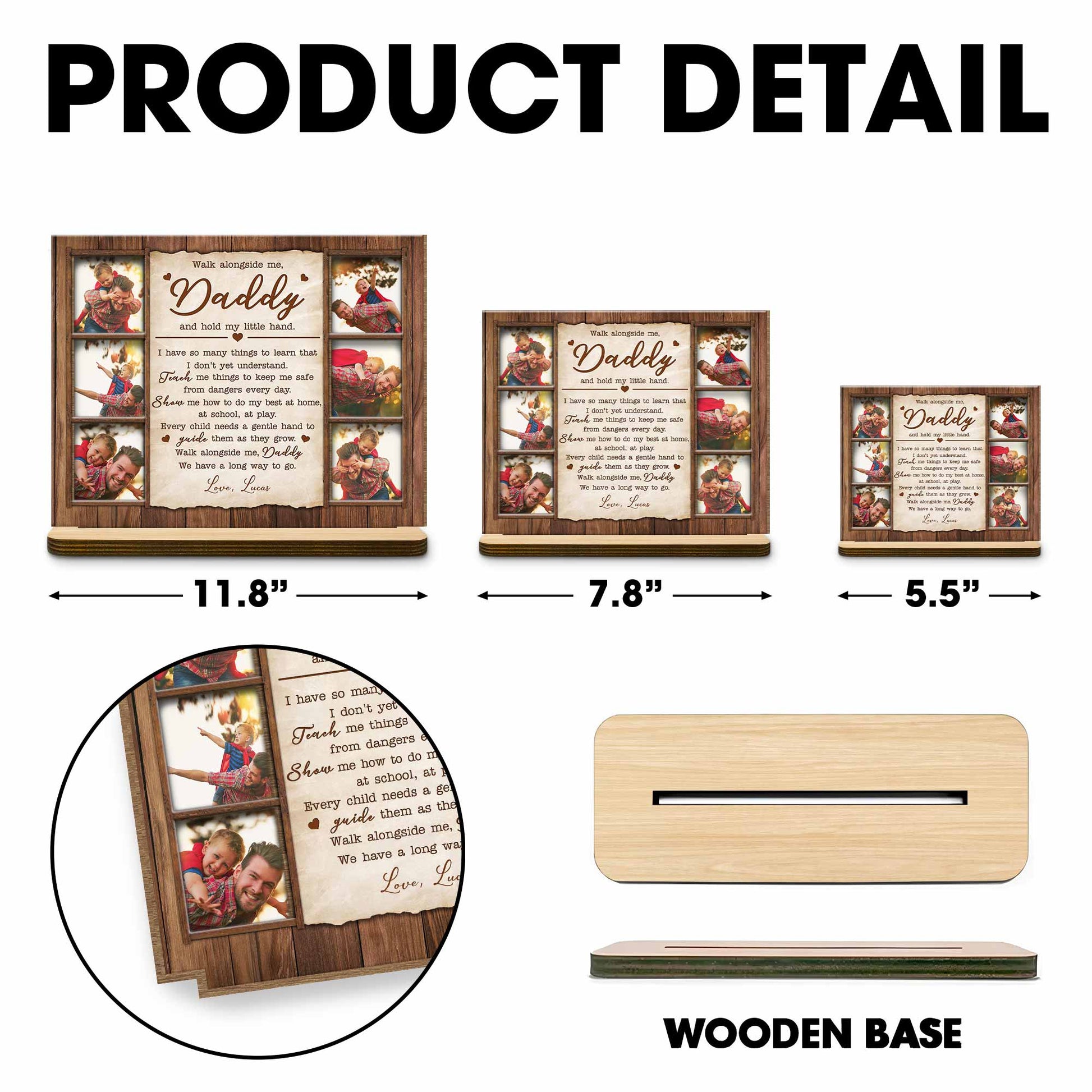 Walk Alongside Me, Daddy And Hold My Little Hand