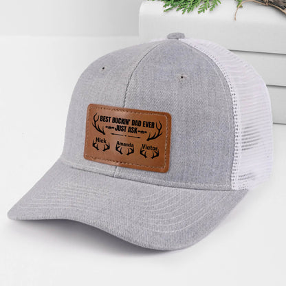 Best Buckin' Dad Ever Just Ask With Antlers