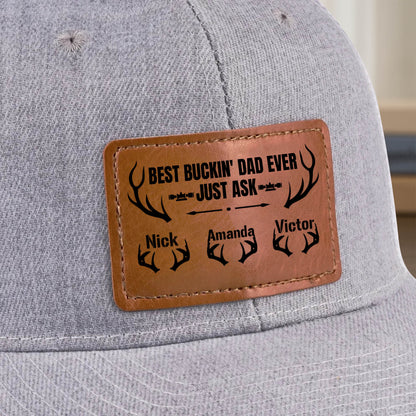 Best Buckin' Dad Ever Just Ask With Antlers
