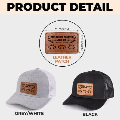 Best Buckin' Dad Ever Just Ask With Antlers