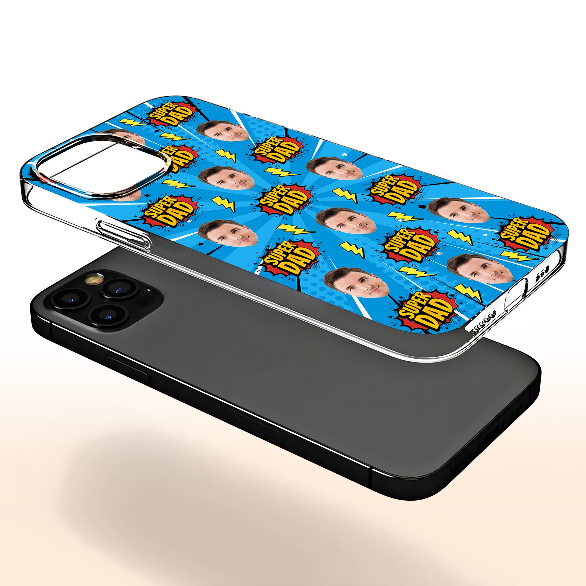 Super Dad Comics Style Design