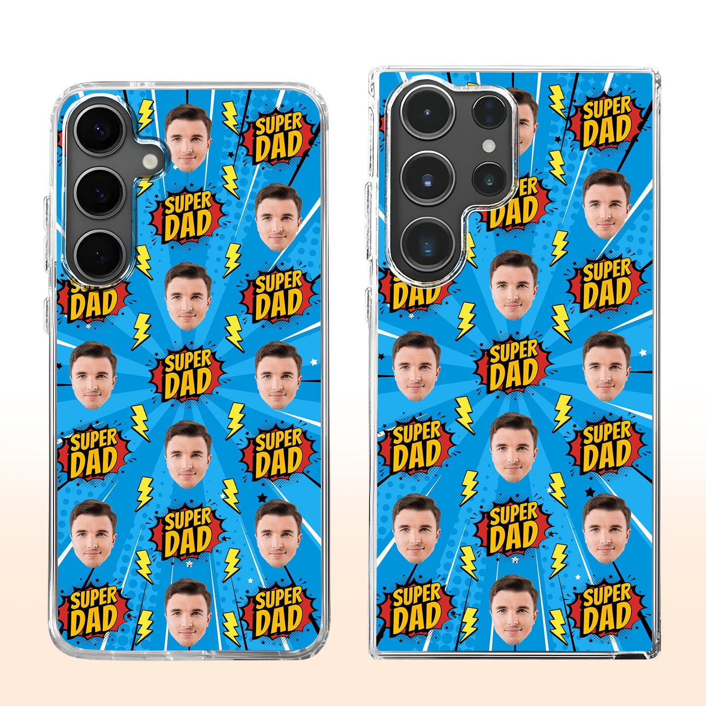 Super Dad Comics Style Design