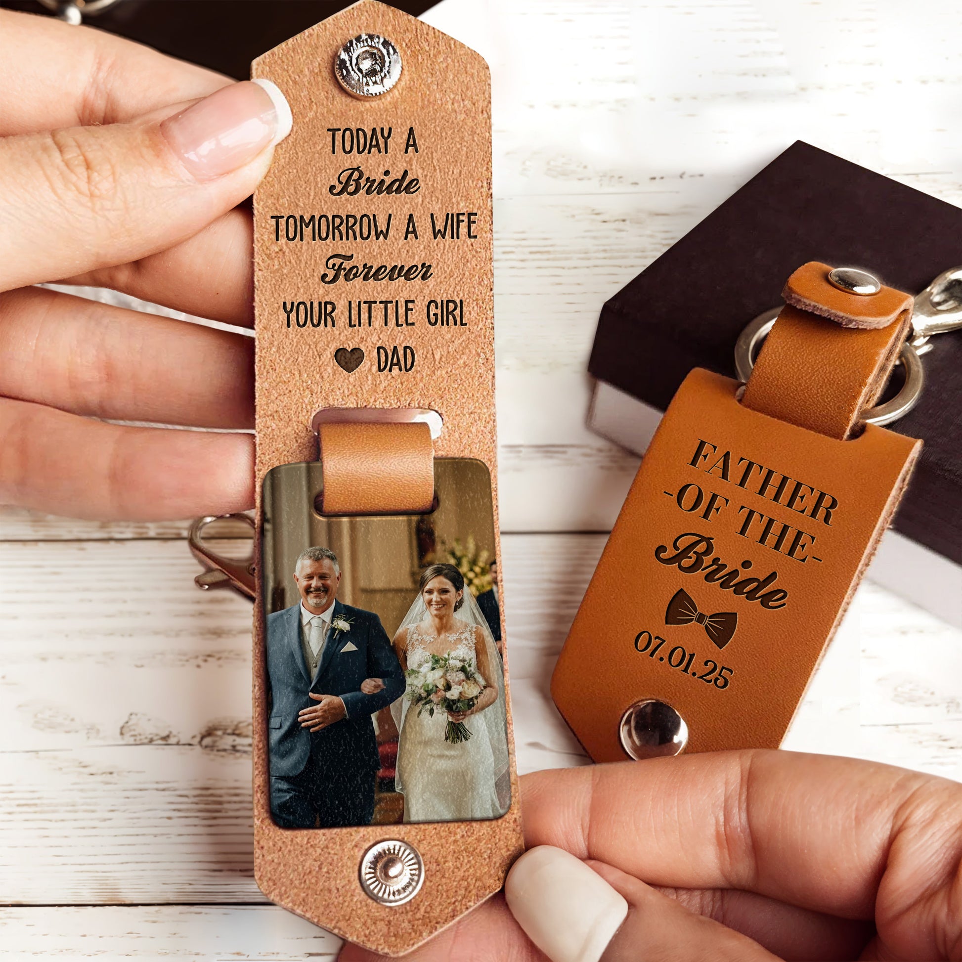 Today A Bride, Tomorrow A Wife, Forever Your Little Girl, Wedding