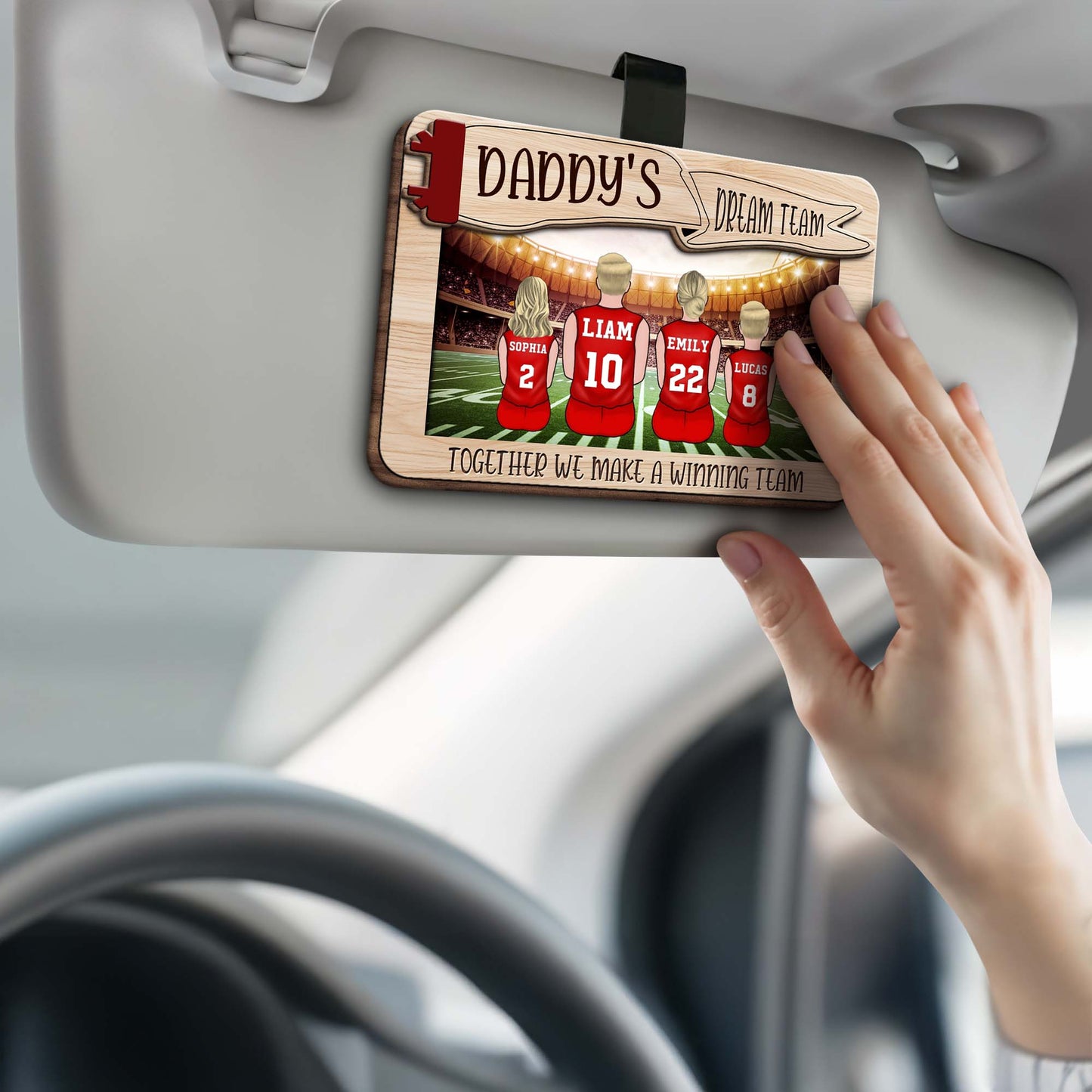 Daddy's Dream Team Together We Make A Winning Team