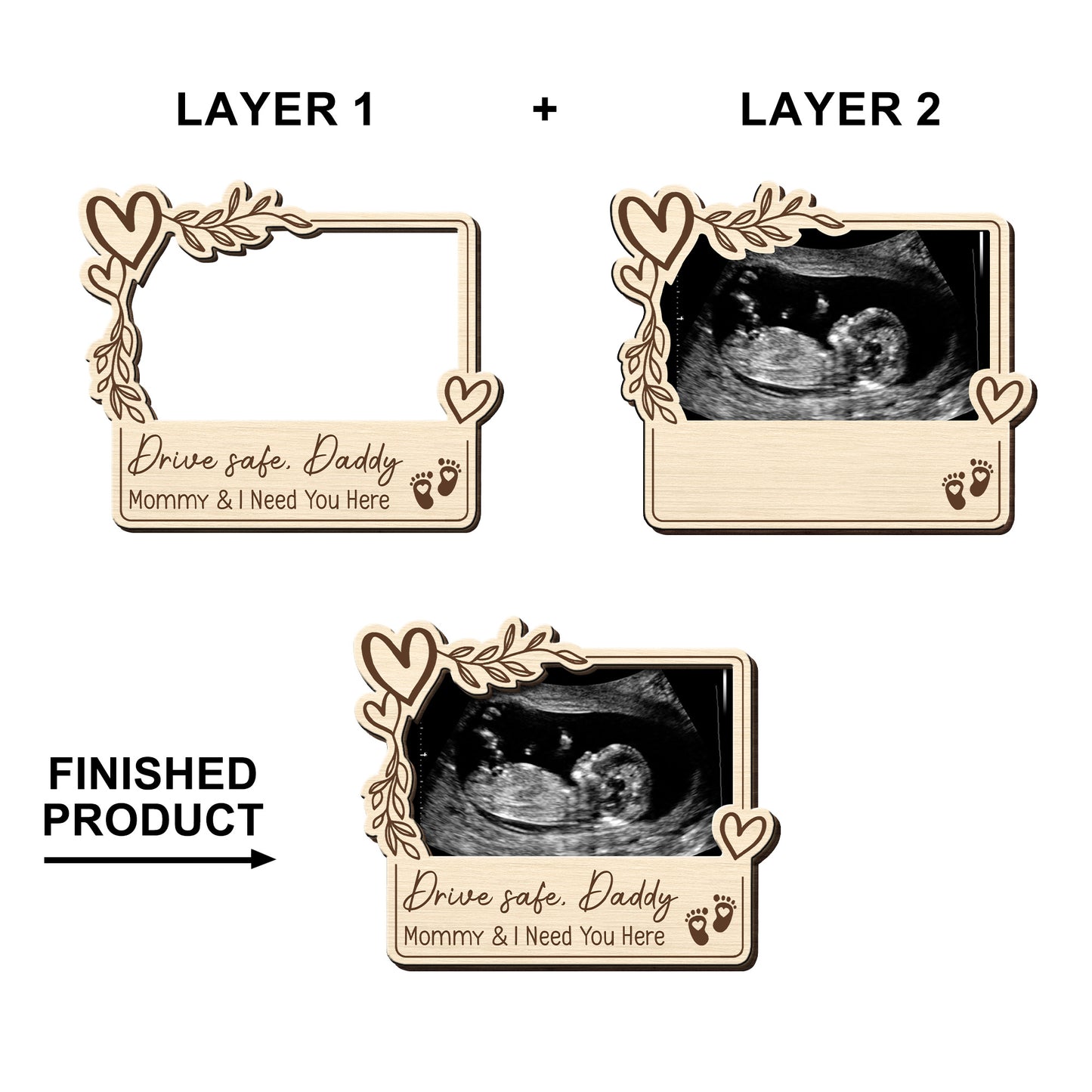 Drive Safe Daddy, Mommy And I Need You