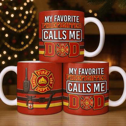 Fire Department 365 Days On Duty Badge and Tools