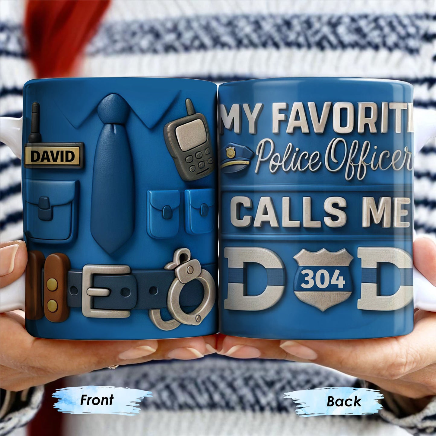 My Favorite Police Officer Calls Me Dad With Police Badge