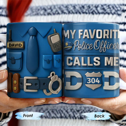 My Favorite Police Officer Calls Me Dad With Police Badge