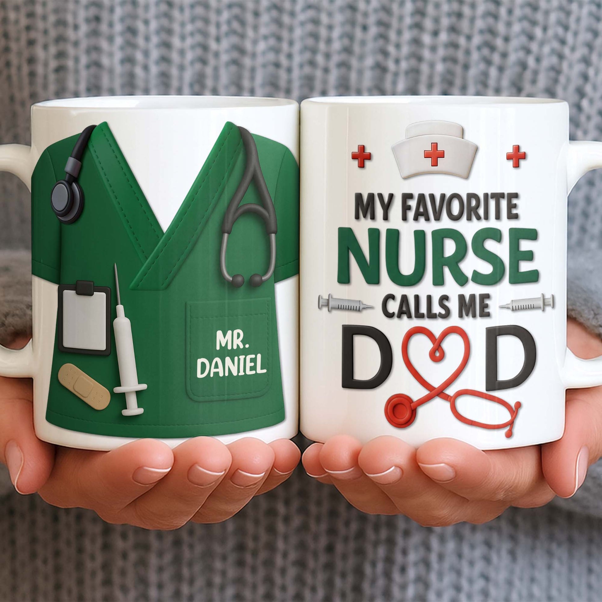 Customizable Nursing Professional Design