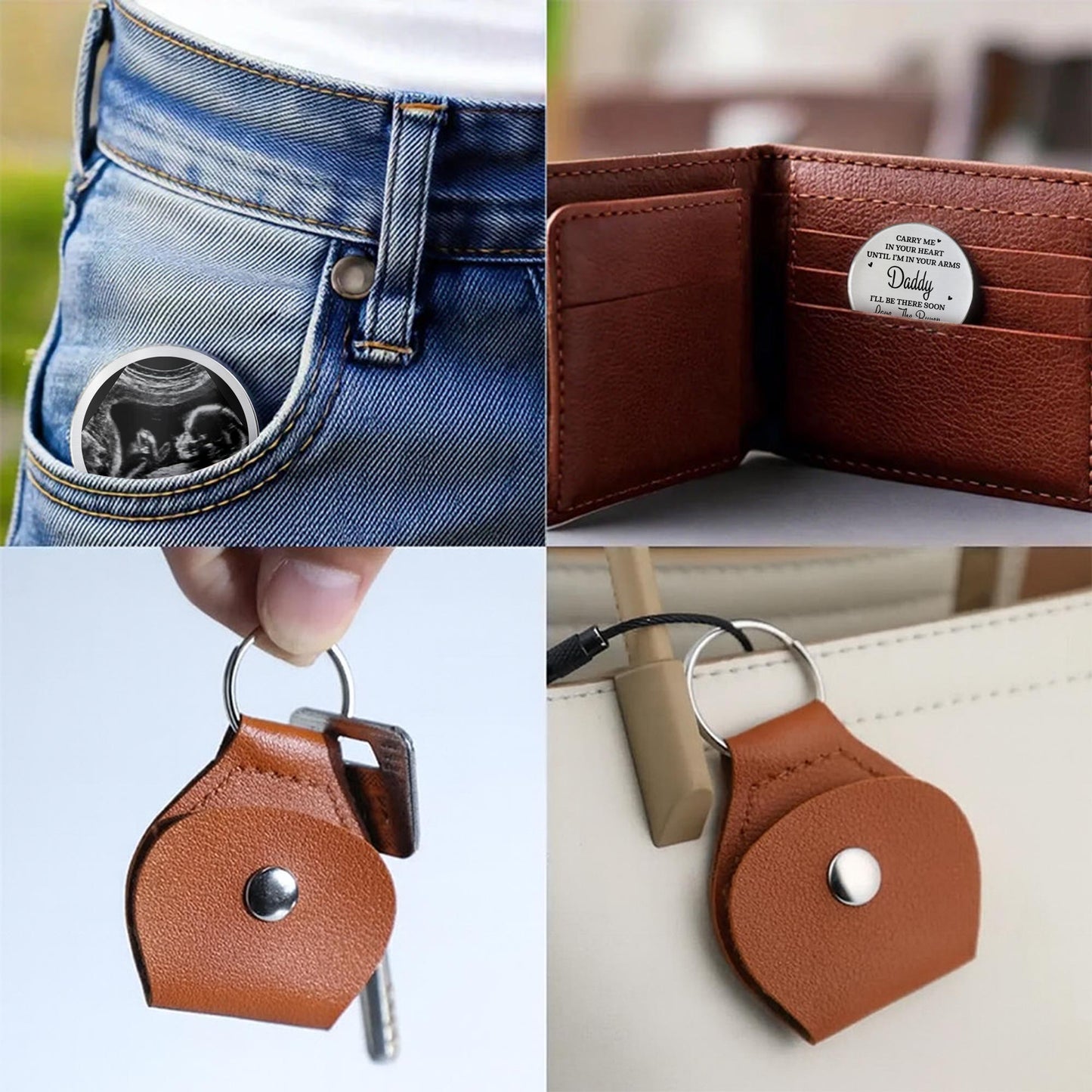 Carry Me In Your Heart, Ultrasound Image Keychain