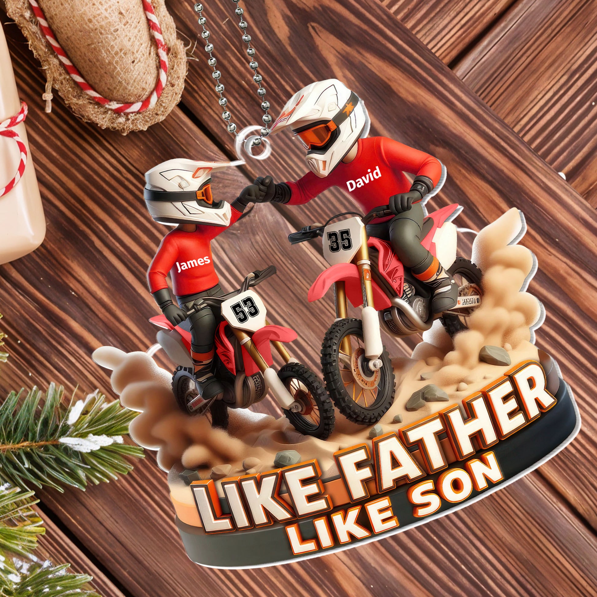 Like Father Like Son, Motorcycles And Racing Gear