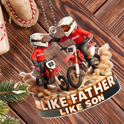 Like Father Like Son, Motorcycles And Racing Gear