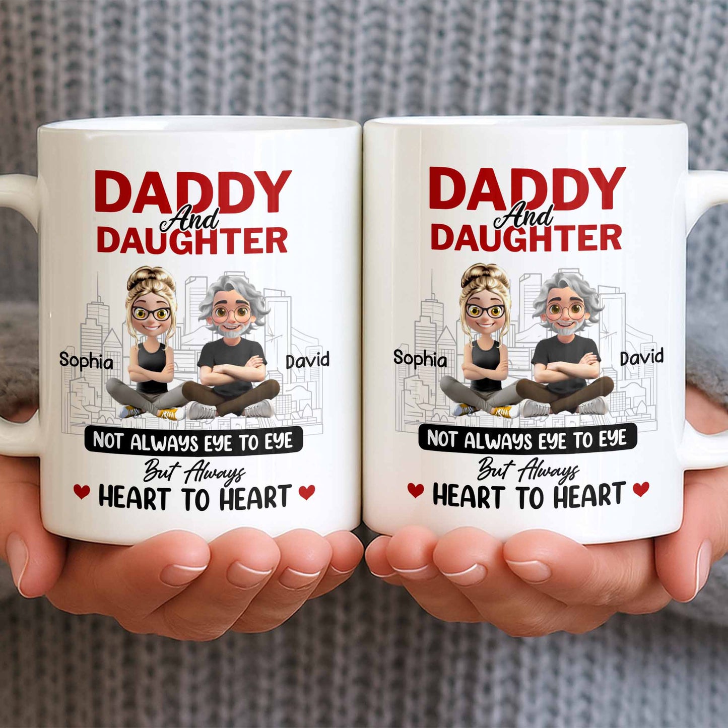 Not Always Eye To Eye But Always Heart To Heart, Cityscape