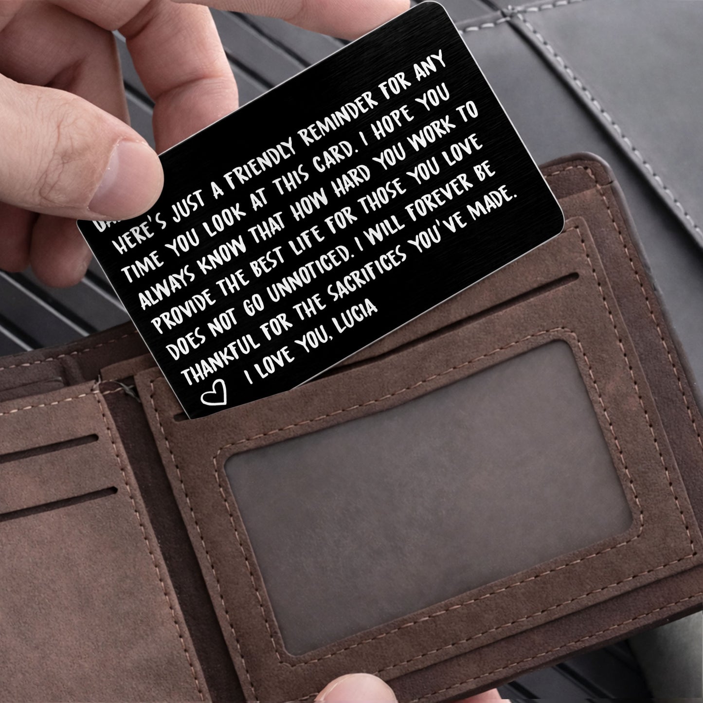 Friendly Reminder For Dad, Expressing Love and Gratitude