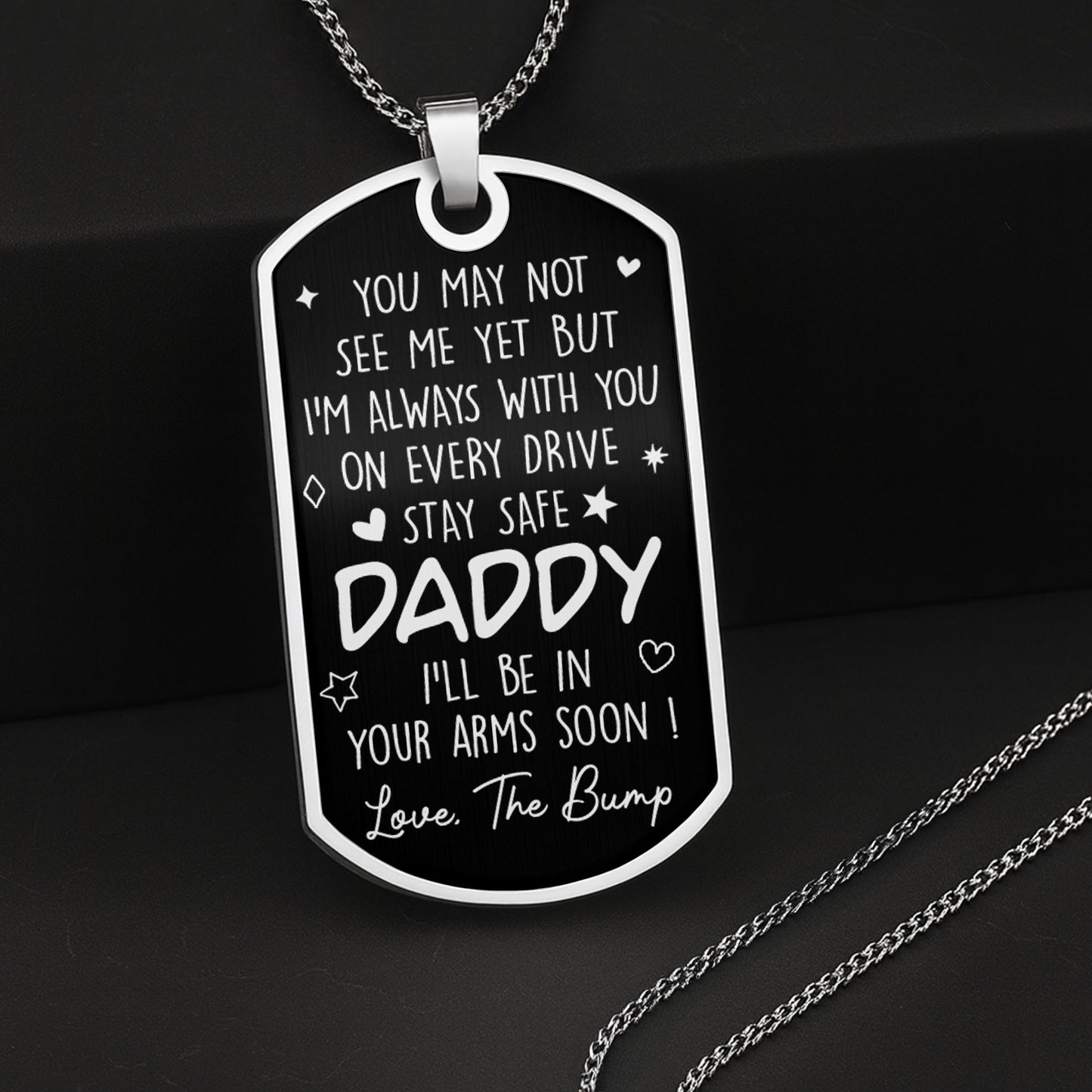 Stay Safe Daddy, I'll Be In Your Arms Soon, Ultrasound Image