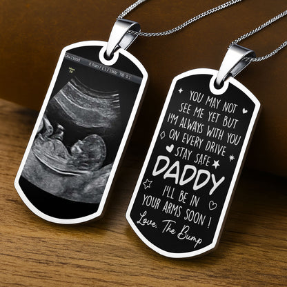 Stay Safe Daddy, I'll Be In Your Arms Soon, Ultrasound Image