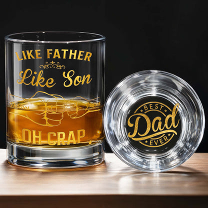 Like Father Like Son Oh Crap Best Dad Ever Fist Bump