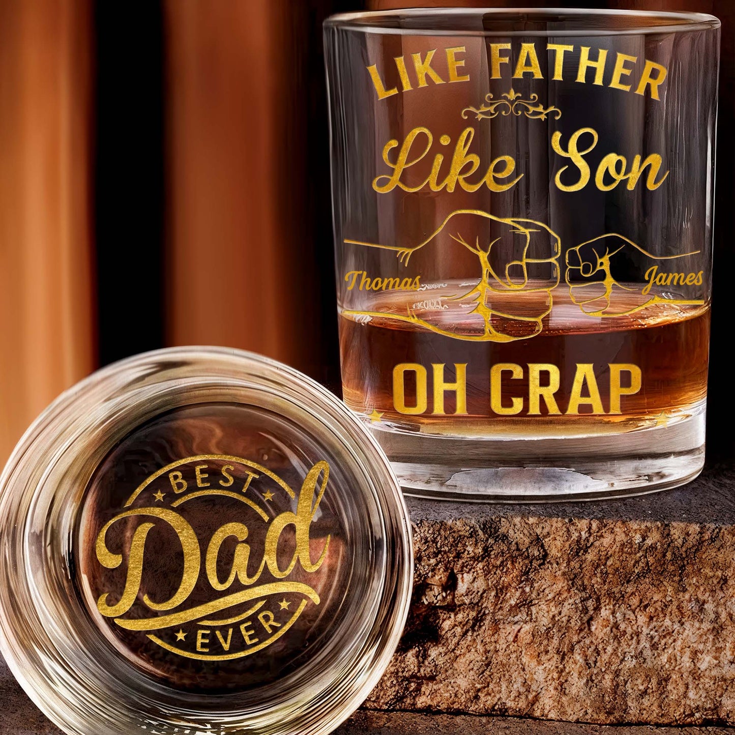 Like Father Like Son Oh Crap Best Dad Ever Fist Bump