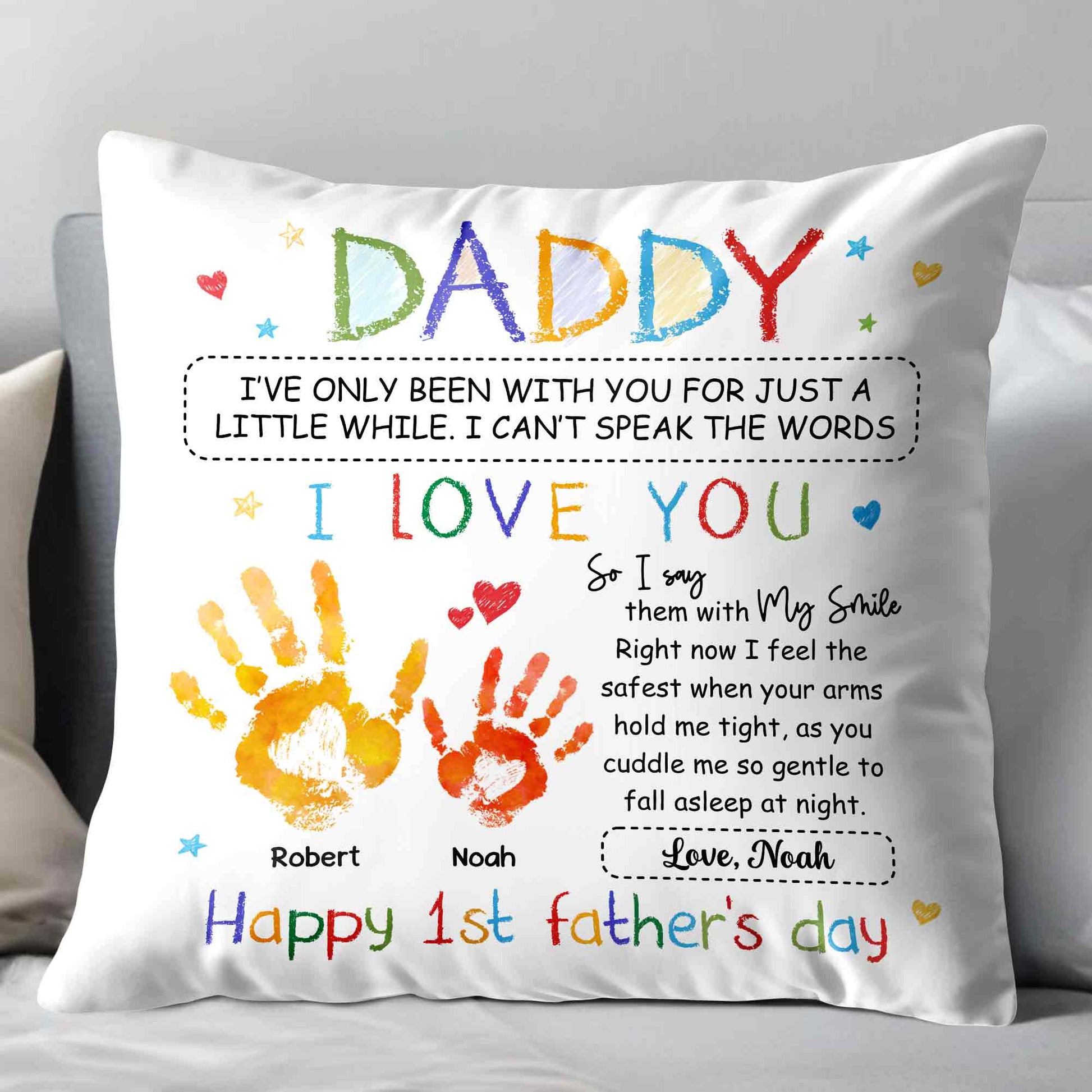 I've Only Been With You For Just A Little While, Handprints Heart