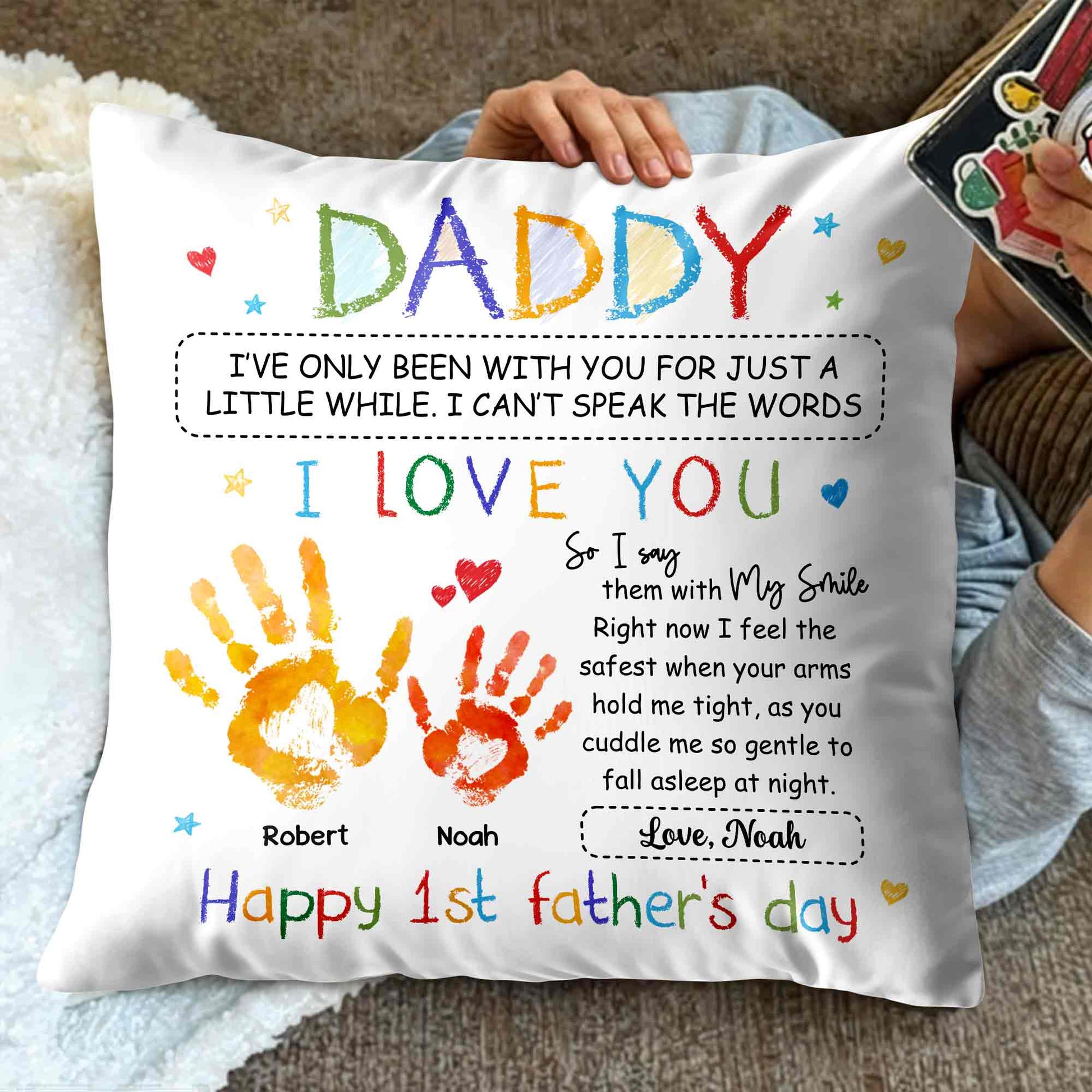 I've Only Been With You For Just A Little While, Handprints Heart