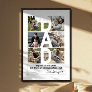 Special Dad, Love From [Custom Name], Family Photos