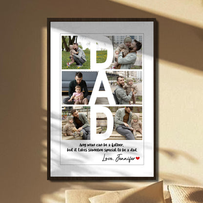 Special Dad, Love From [Custom Name], Family Photos