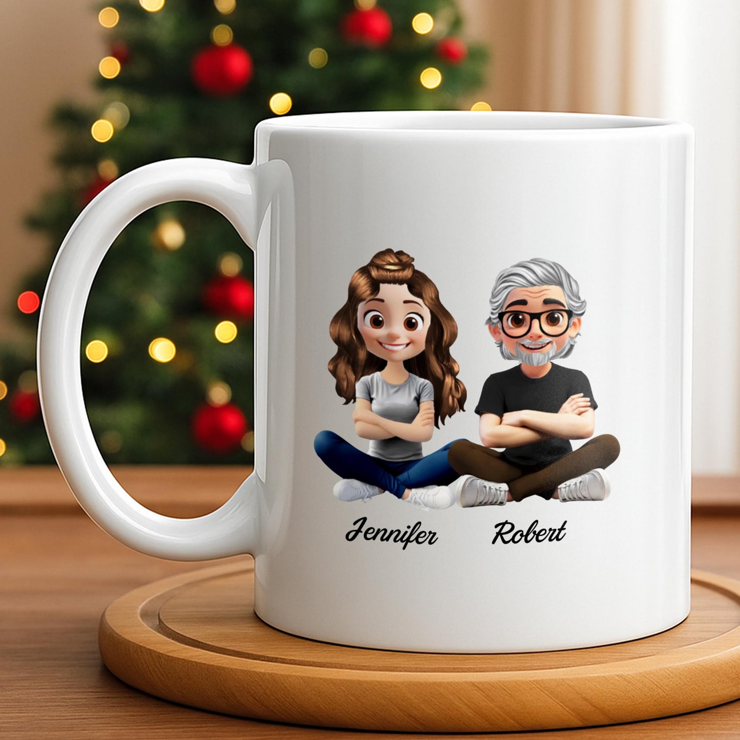 Capture Your Special Moments With Cartoon Couple