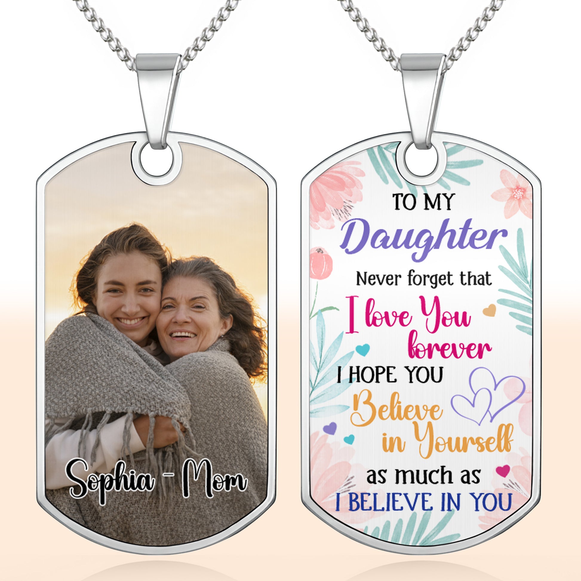 Cherish Every Moment Together, Photo And Custom Text