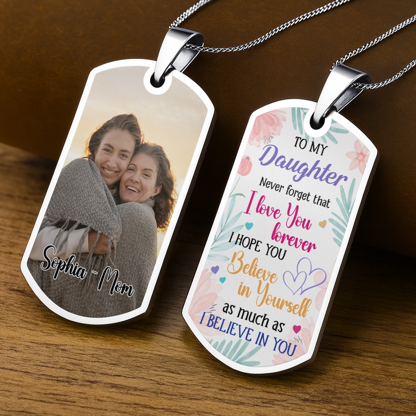 Cherish Every Moment Together, Photo And Custom Text